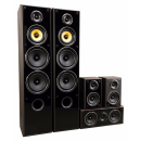TAV-606 v.3 SET aus Standlautsprechern, Center und Surround-Lautsprechern zum Vorteilspreis Walnuss